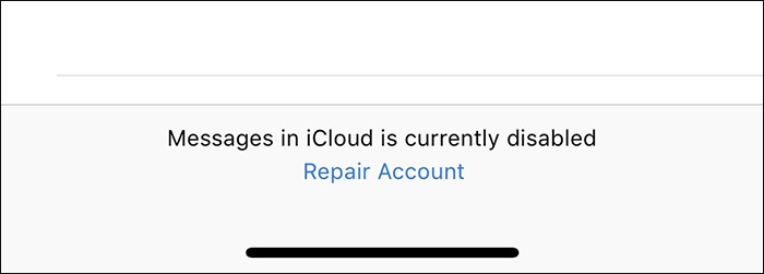 icloud 中的消息当前已禁用